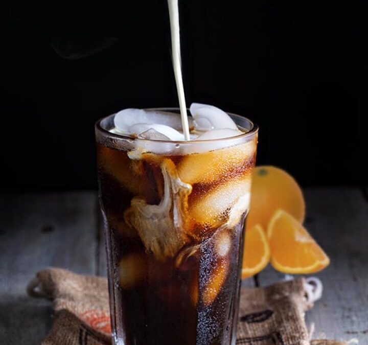 Anyone for a Flamed Orange Iced Coffee?